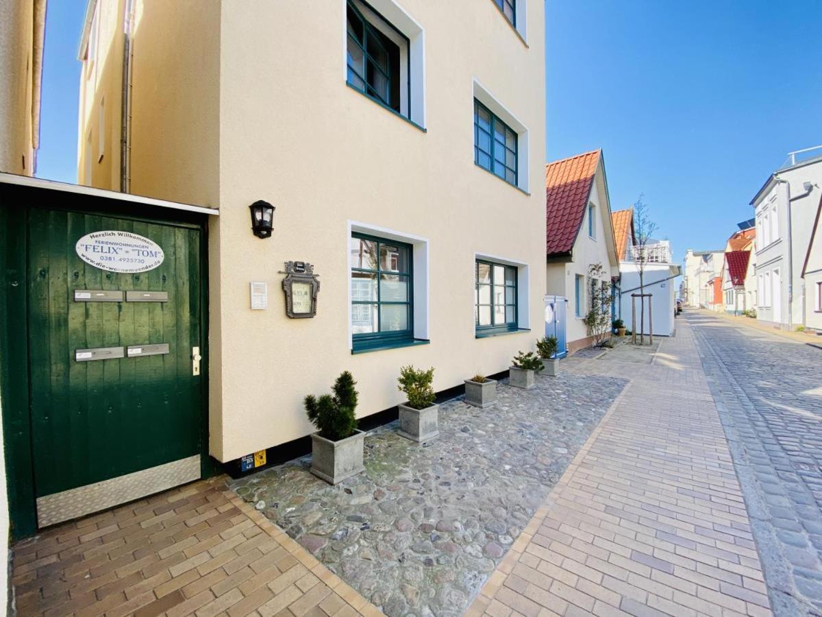 Ferienwohnung Kapitänshaus Fröhlich/Felix Rostock Exterior foto